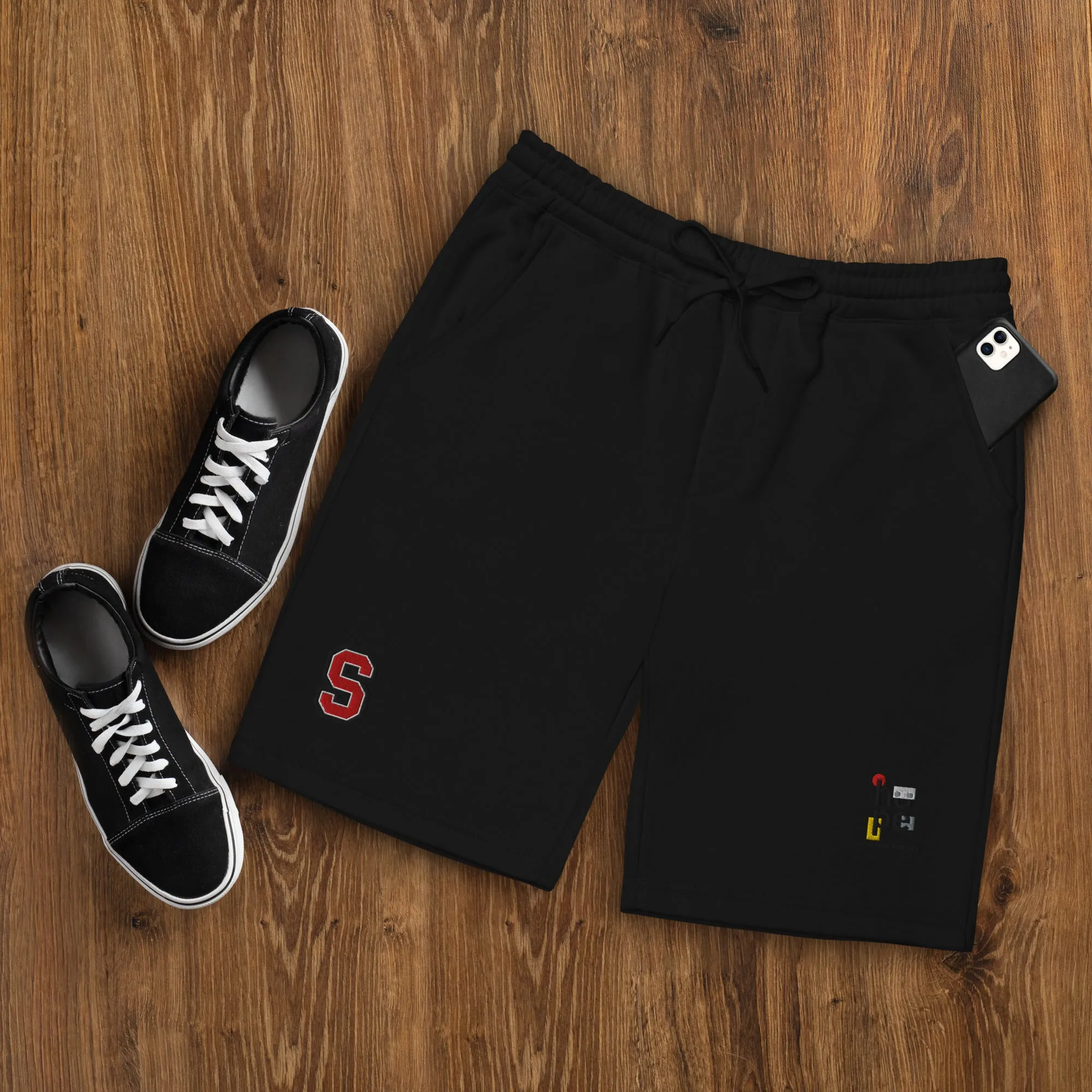 Men's Fleece Shorts S Performance - Soft & Comfy Athletic Wear