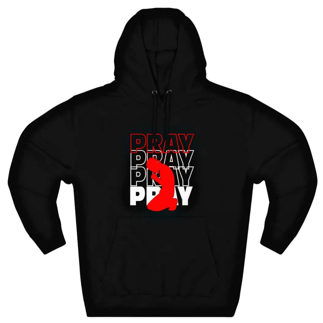 Men's Praying Man Hoodie