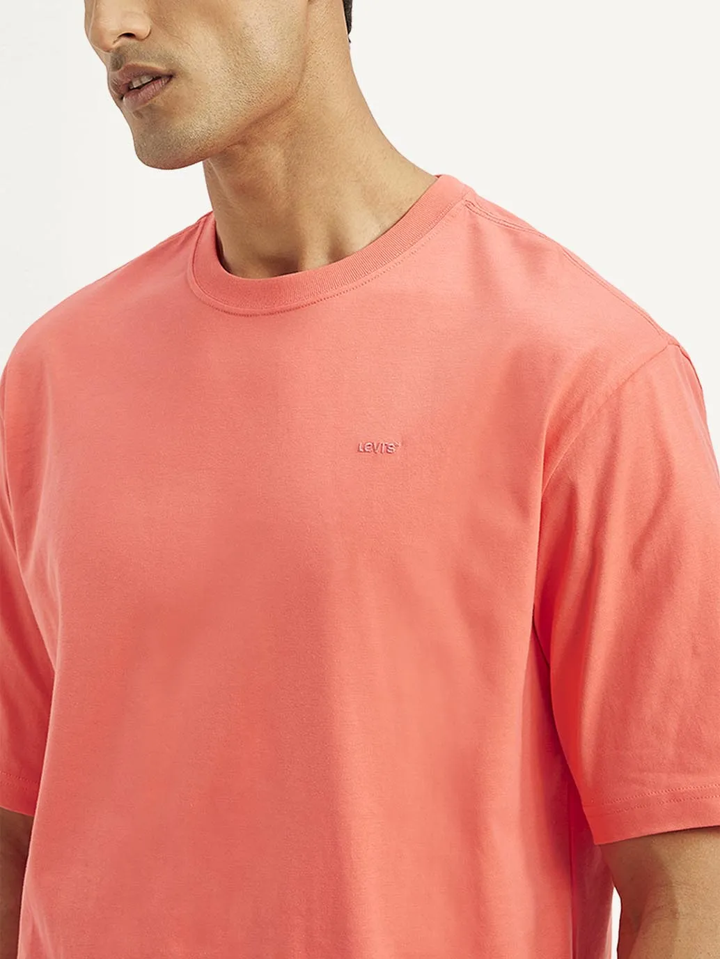 Men's Solid Loose Fit T-Shirt