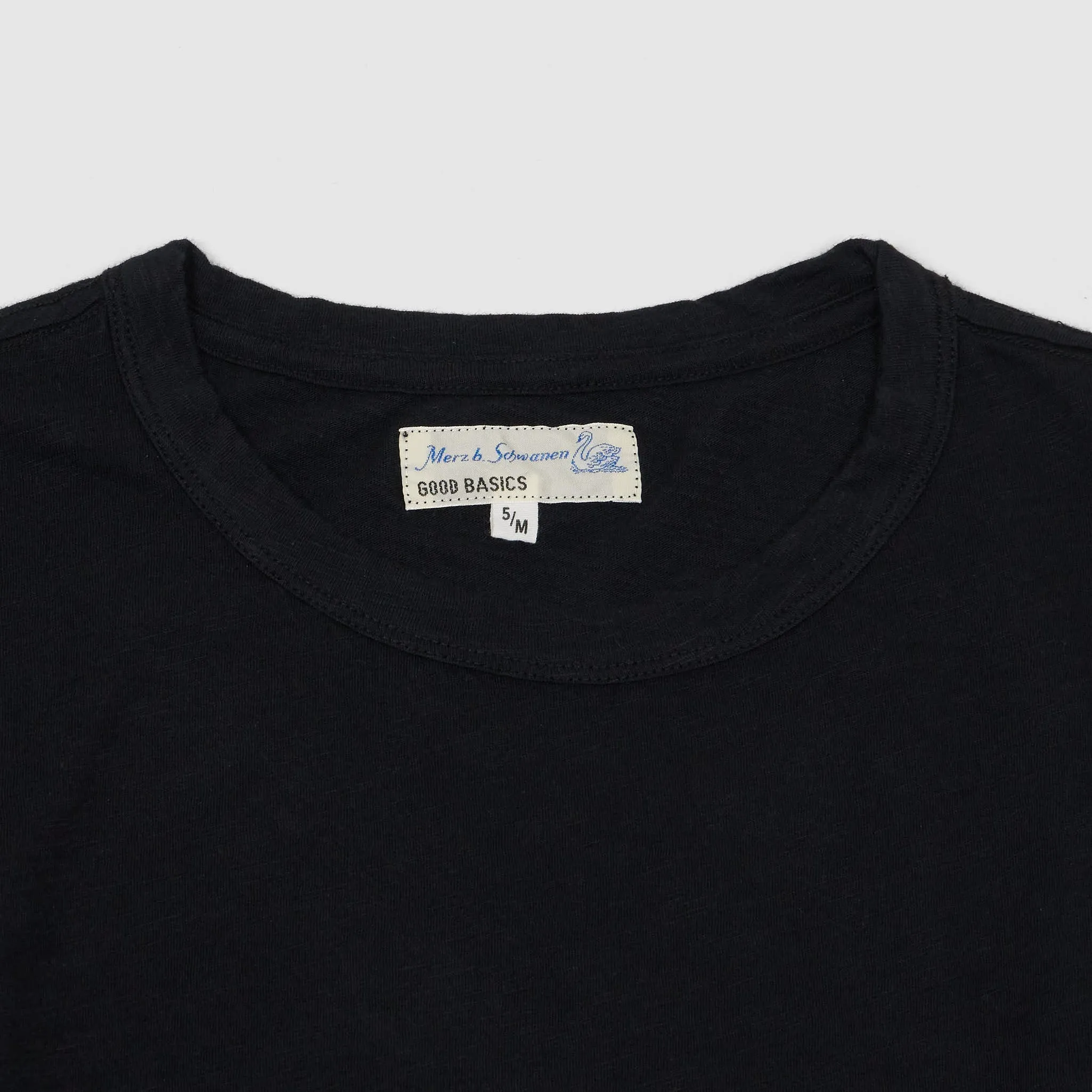 Merz b. Schwanen Ladies Long Sleeve Crew Neck Basic T-Shirt
