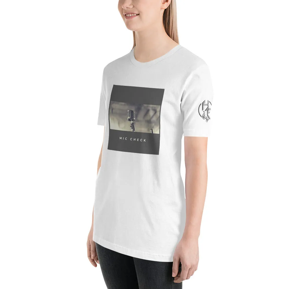 Mic Check Short-Sleeve Unisex T-Shirt