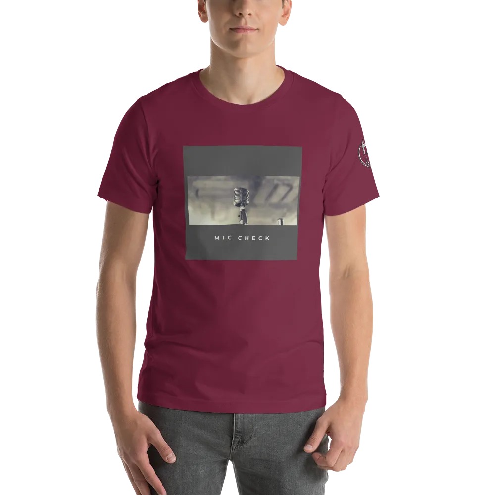Mic Check Short-Sleeve Unisex T-Shirt