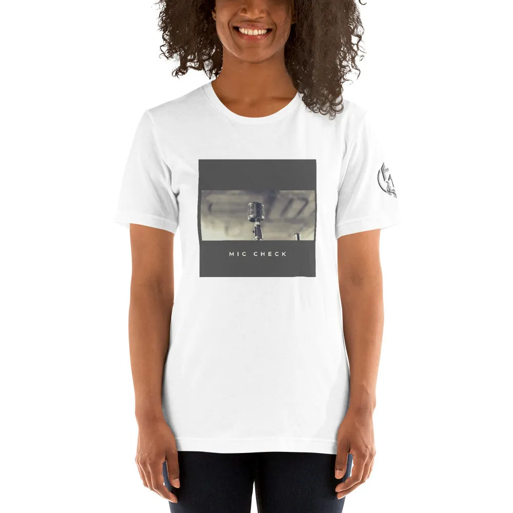 Mic Check Short-Sleeve Unisex T-Shirt