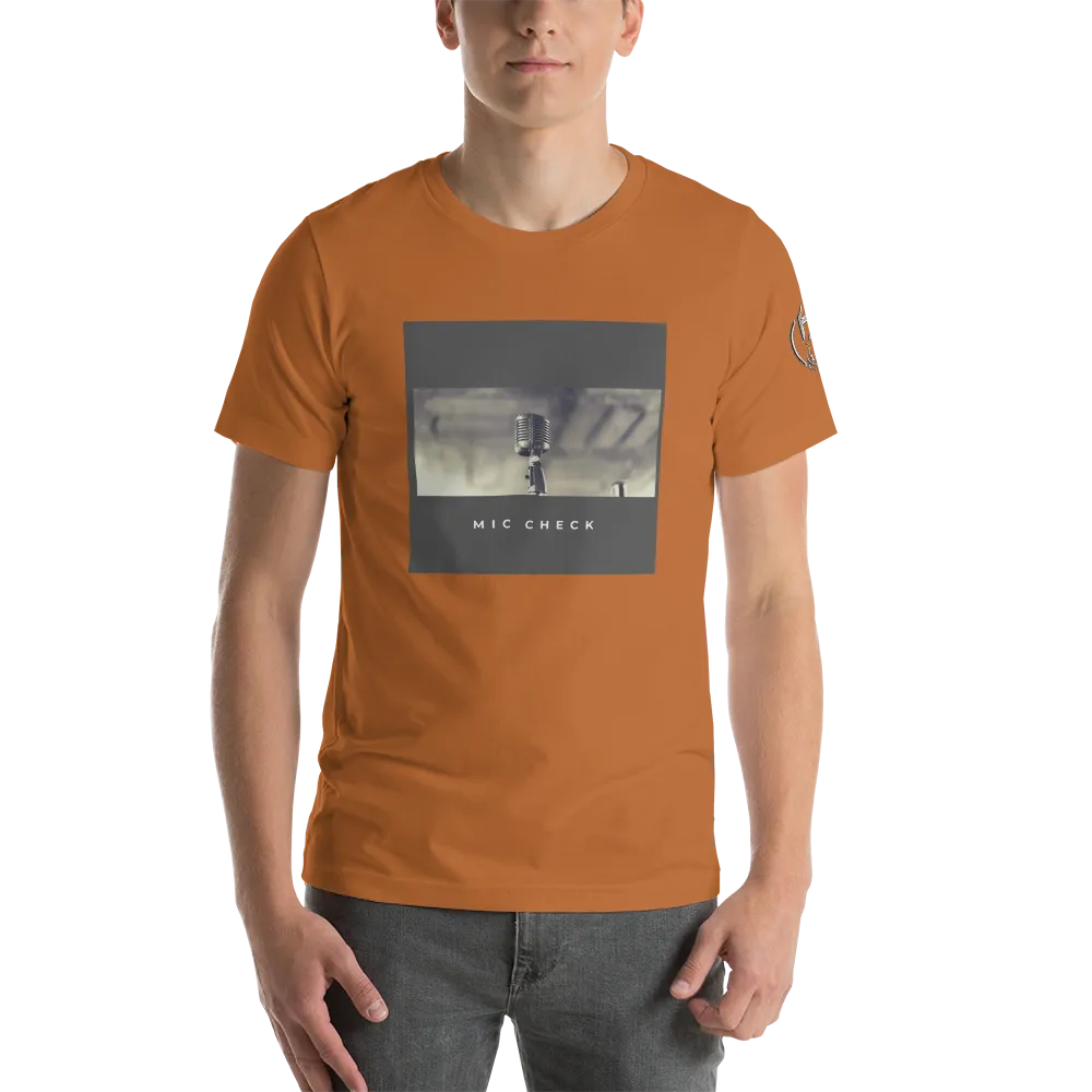 Mic Check Short-Sleeve Unisex T-Shirt