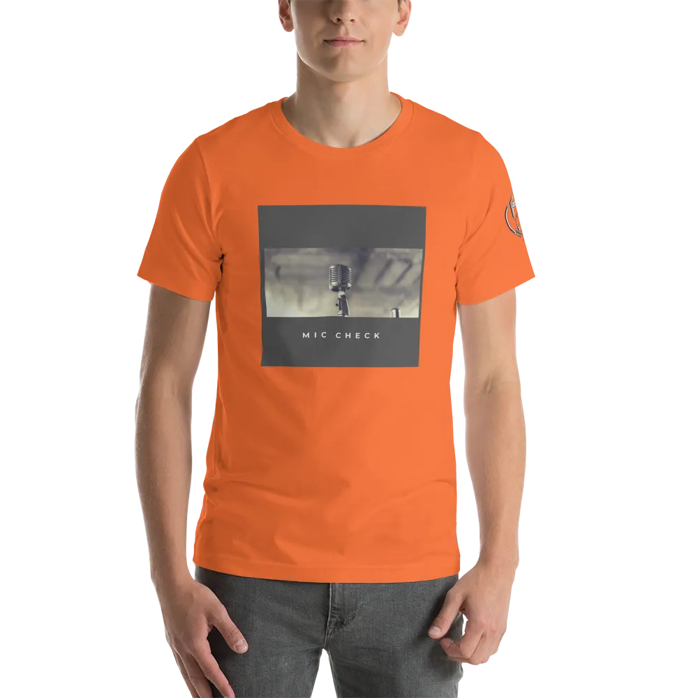 Mic Check Short-Sleeve Unisex T-Shirt