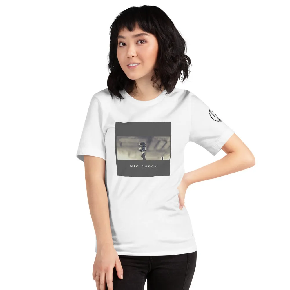 Mic Check Short-Sleeve Unisex T-Shirt