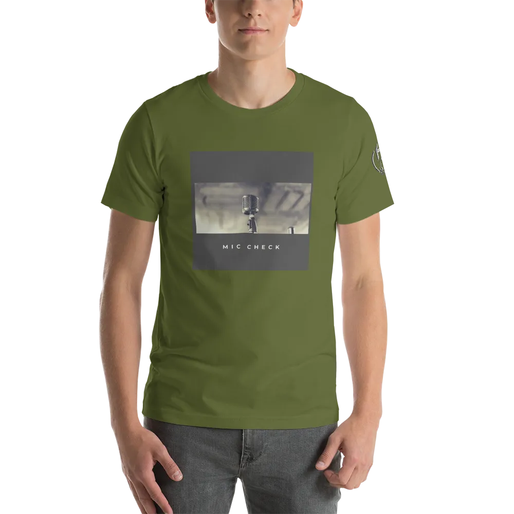 Mic Check Short-Sleeve Unisex T-Shirt