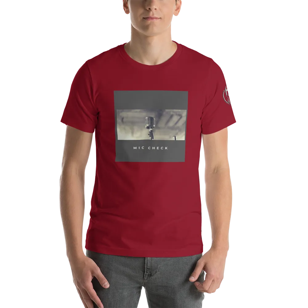 Mic Check Short-Sleeve Unisex T-Shirt