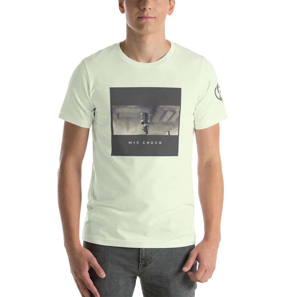 Mic Check Short-Sleeve Unisex T-Shirt