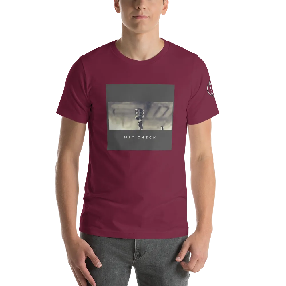 Mic Check Short-Sleeve Unisex T-Shirt