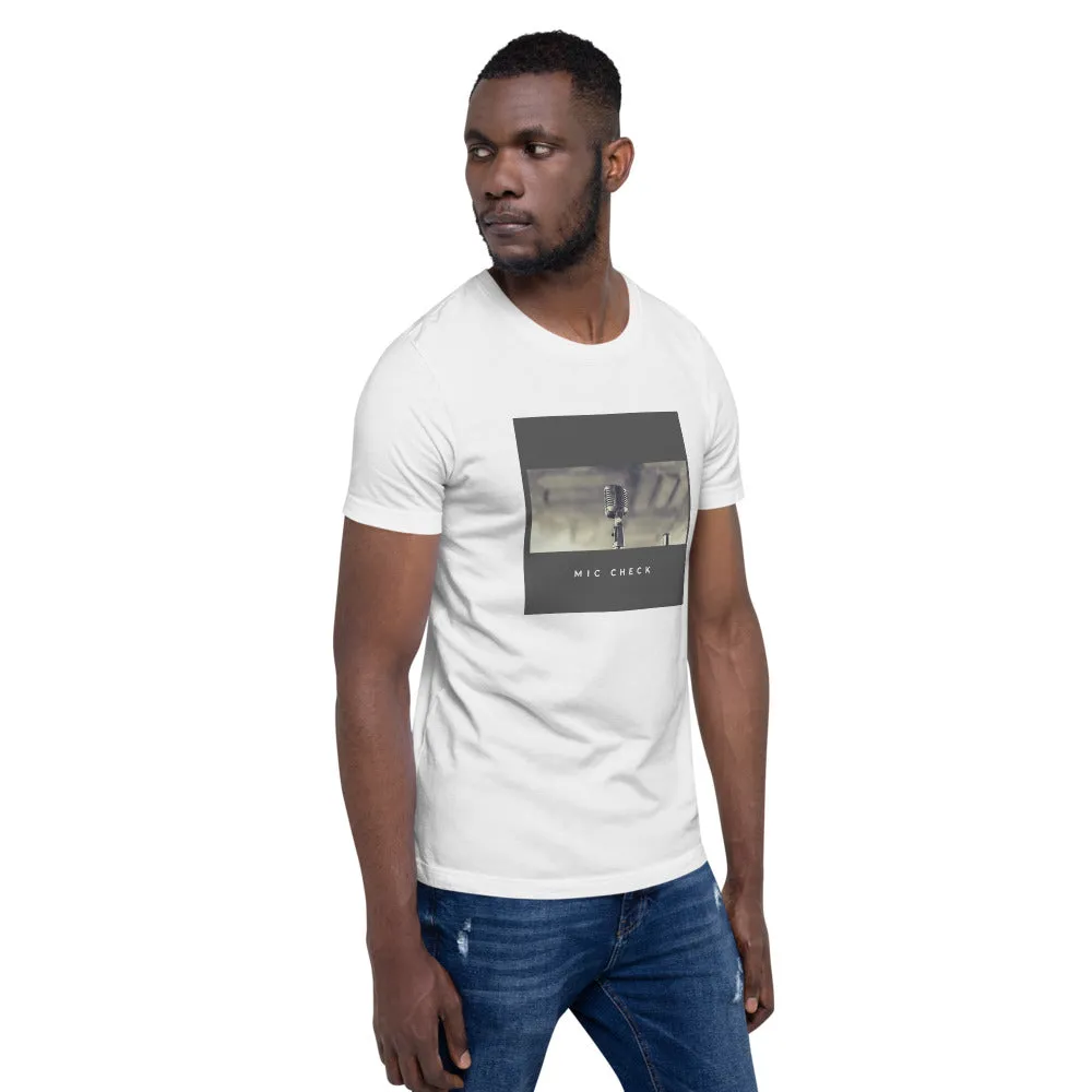 Mic Check Short-Sleeve Unisex T-Shirt