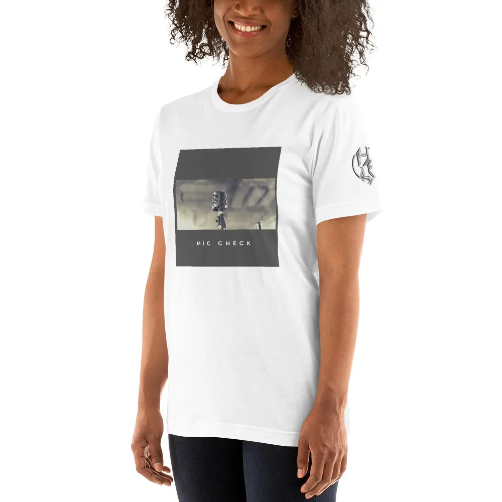 Mic Check Short-Sleeve Unisex T-Shirt