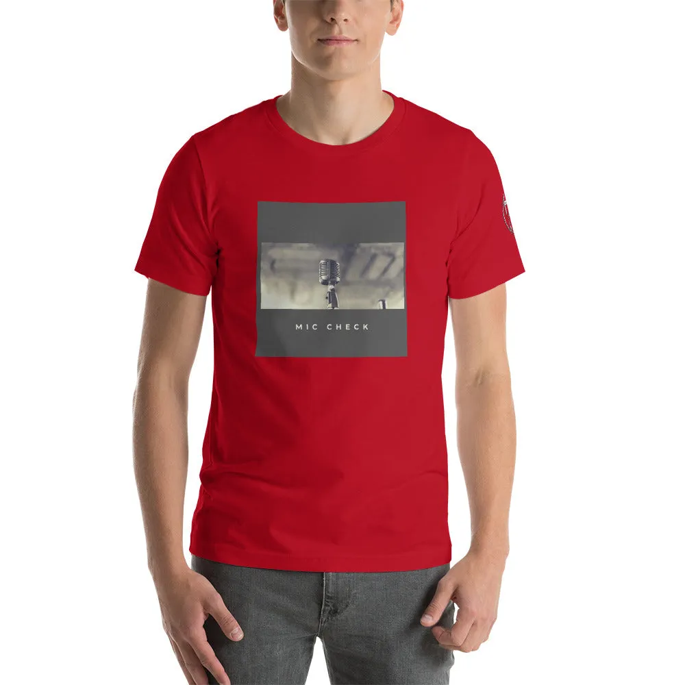 Mic Check Short-Sleeve Unisex T-Shirt