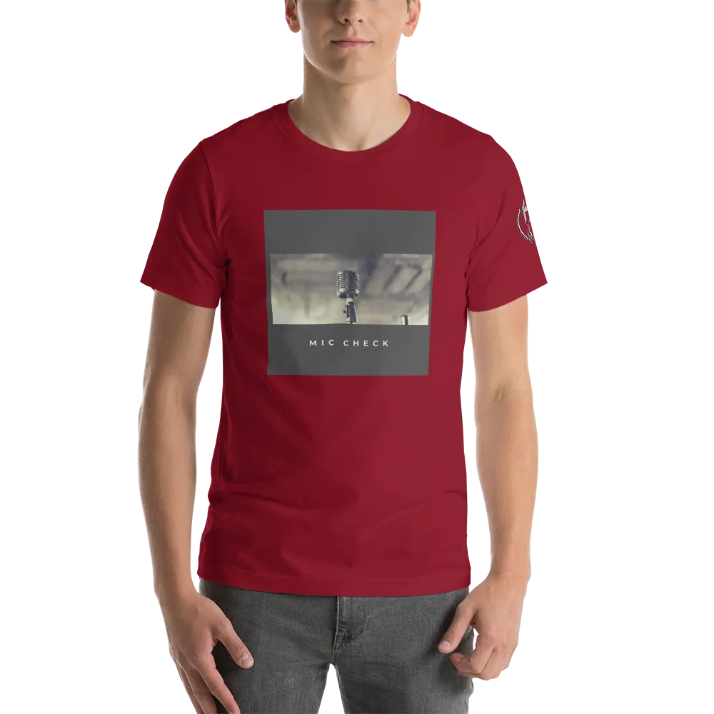 Mic Check Short-Sleeve Unisex T-Shirt