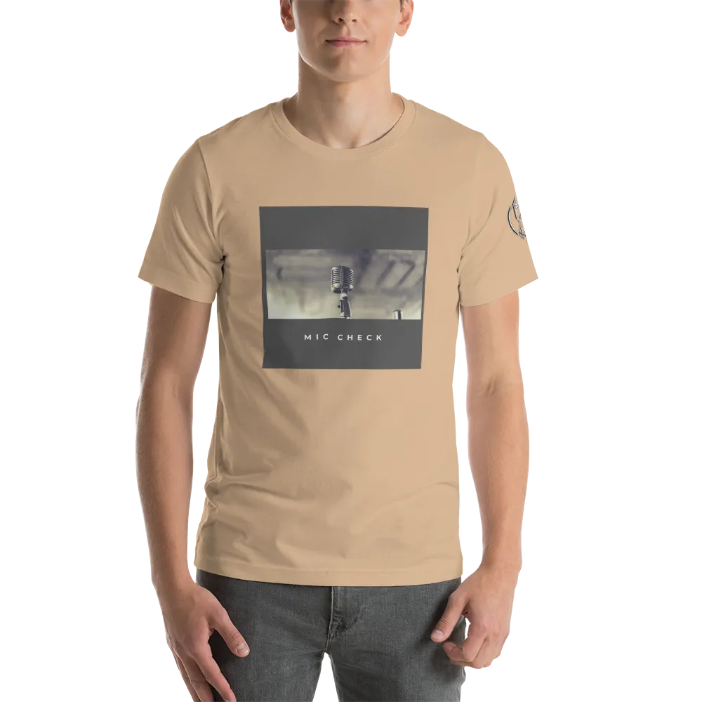 Mic Check Short-Sleeve Unisex T-Shirt