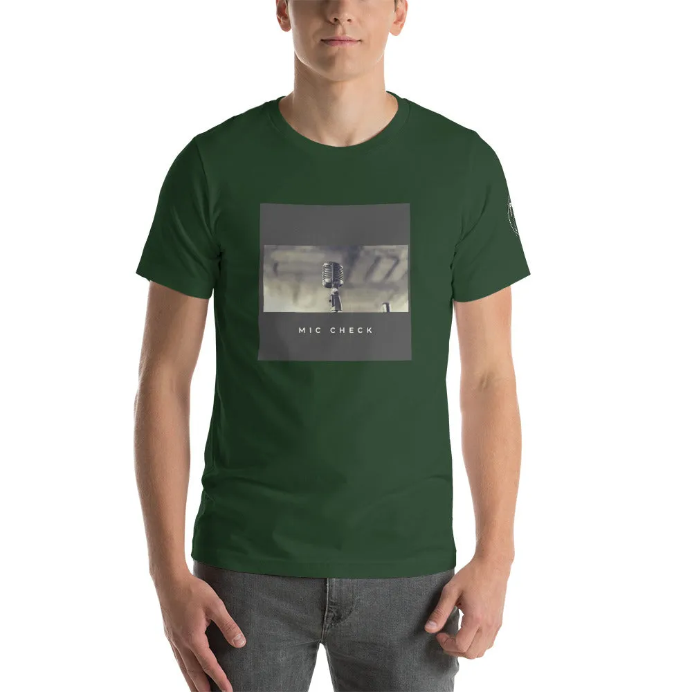 Mic Check Short-Sleeve Unisex T-Shirt