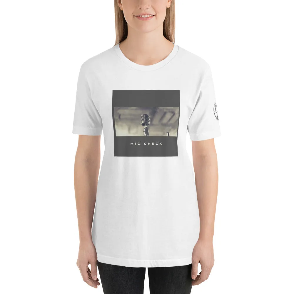 Mic Check Short-Sleeve Unisex T-Shirt
