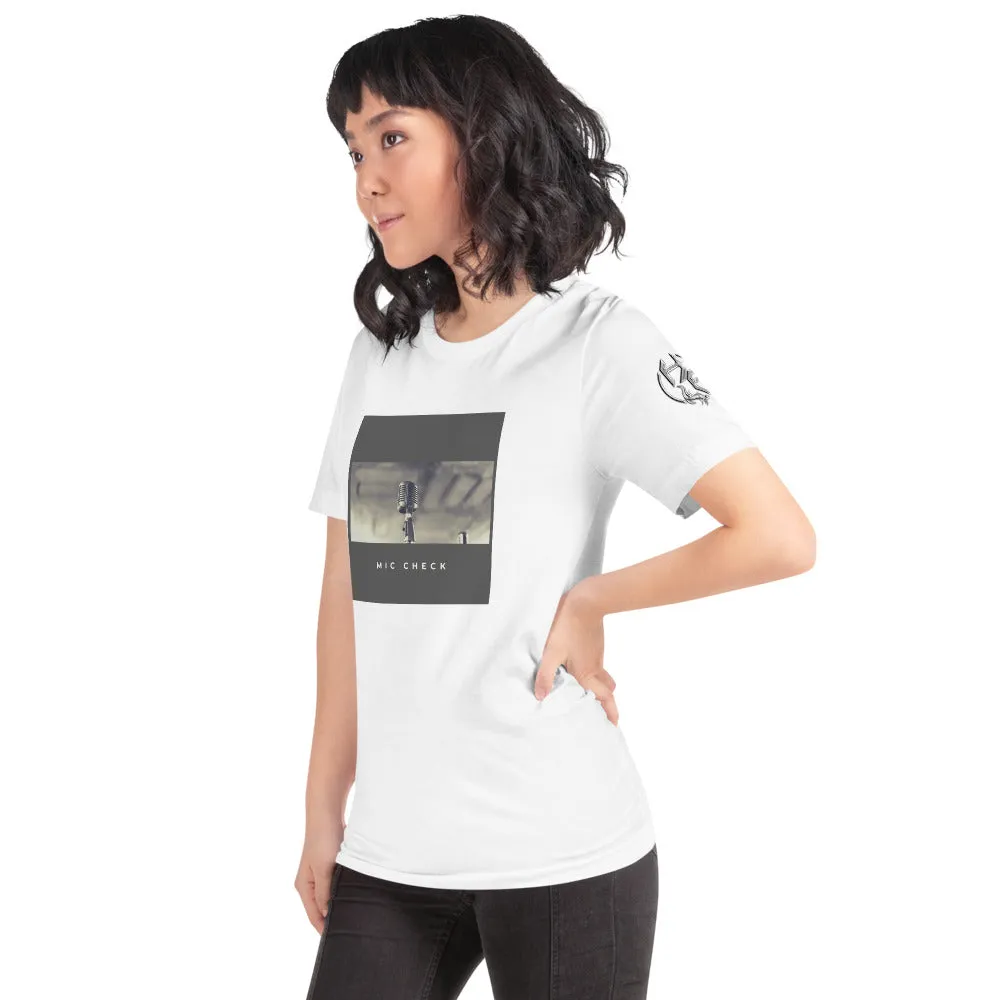 Mic Check Short-Sleeve Unisex T-Shirt