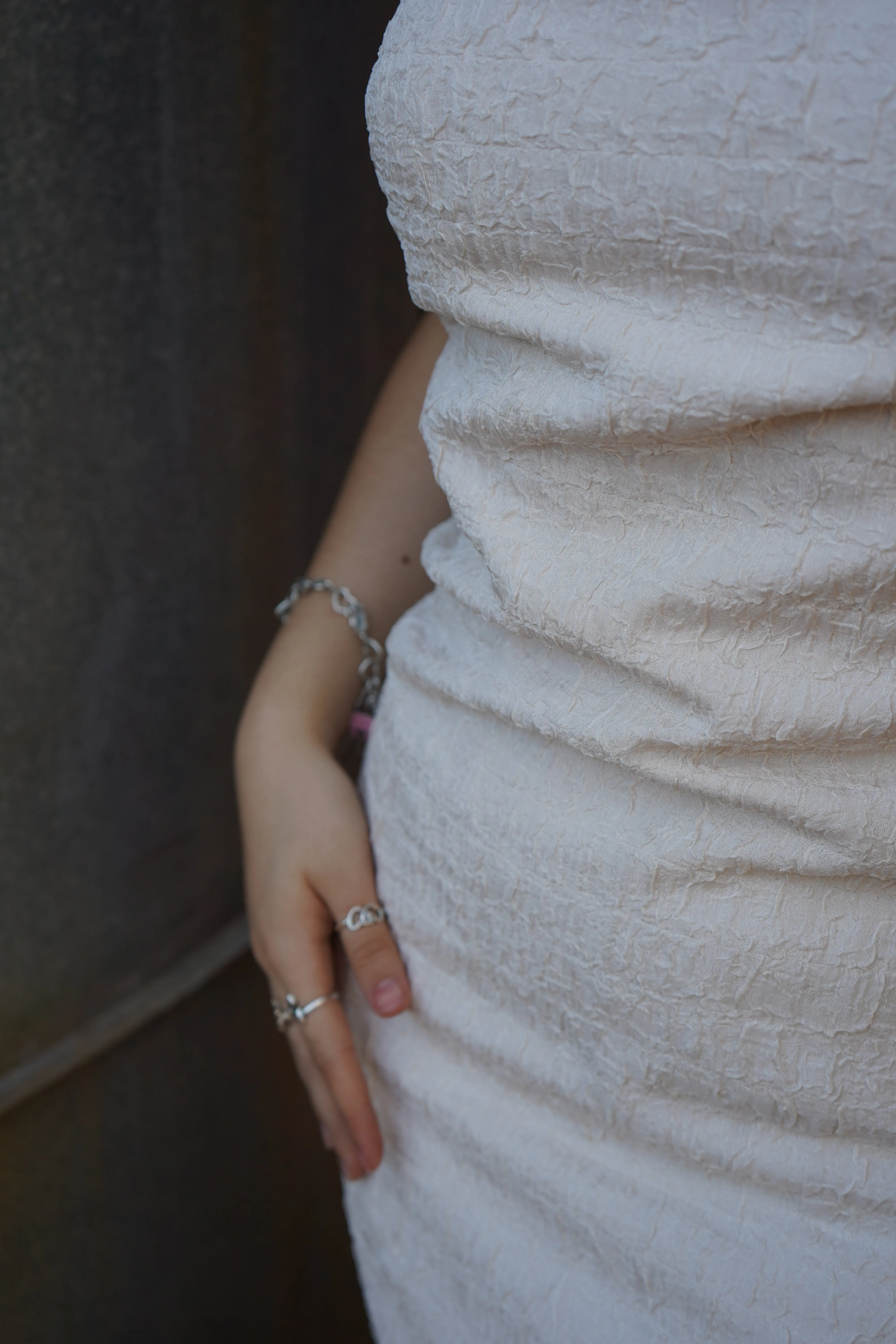 Milani Textured Mini Dress