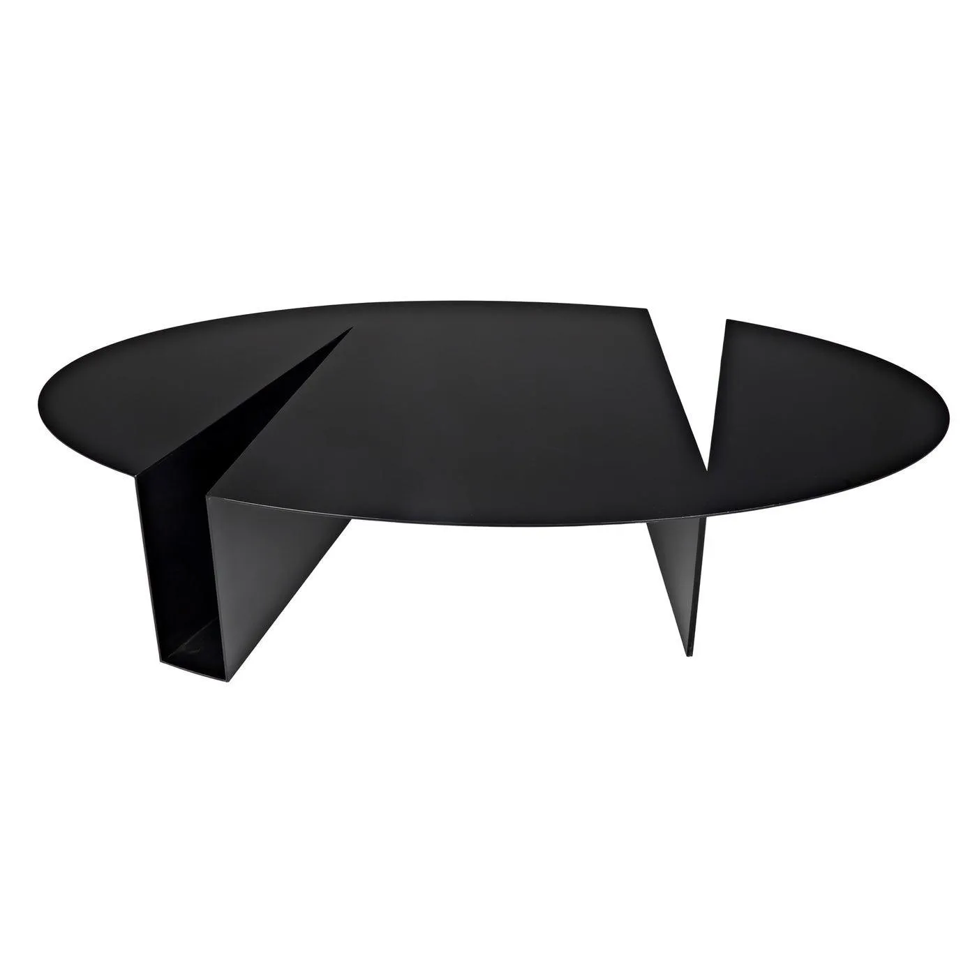 Minerva Coffee Table, Black Steel