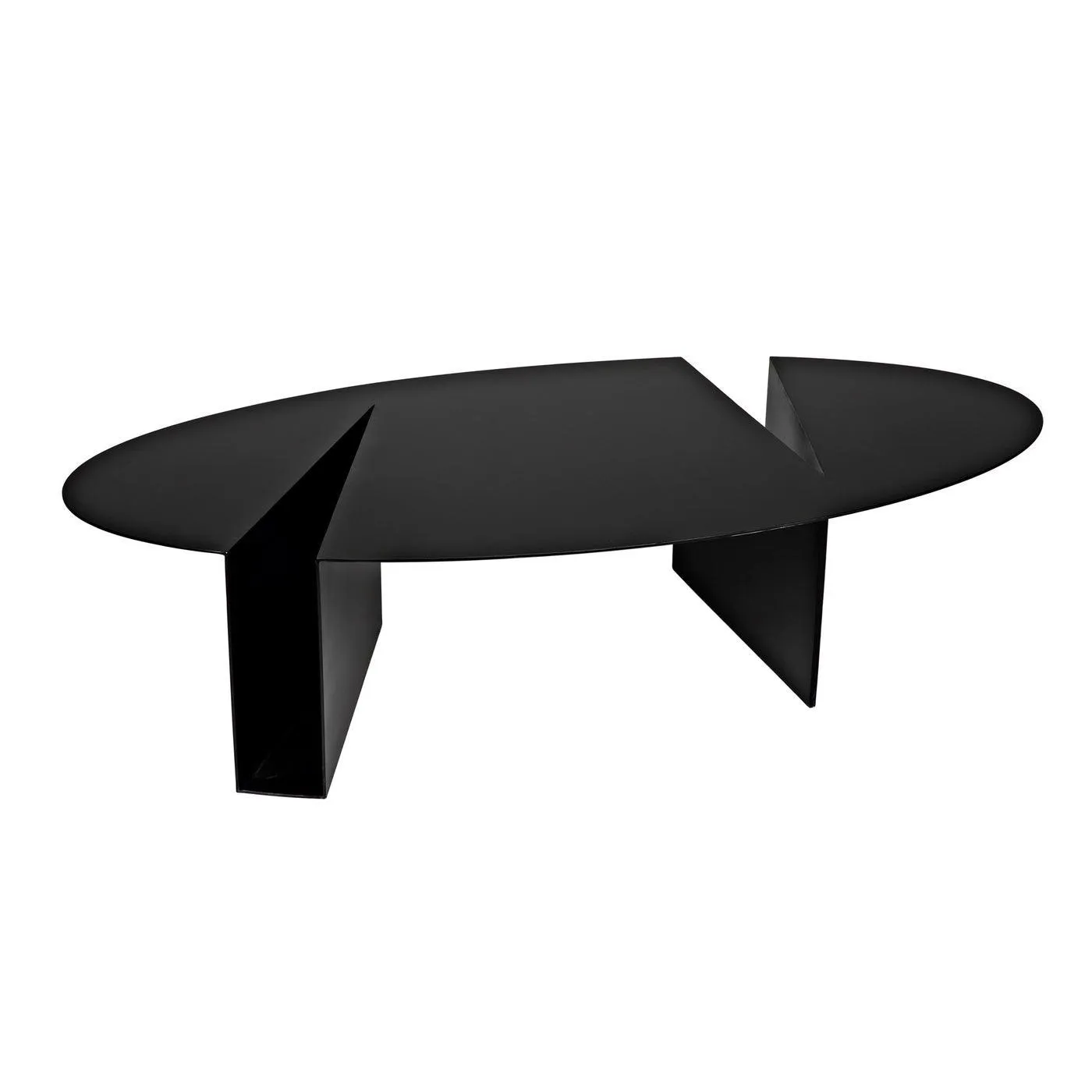 Minerva Coffee Table, Black Steel