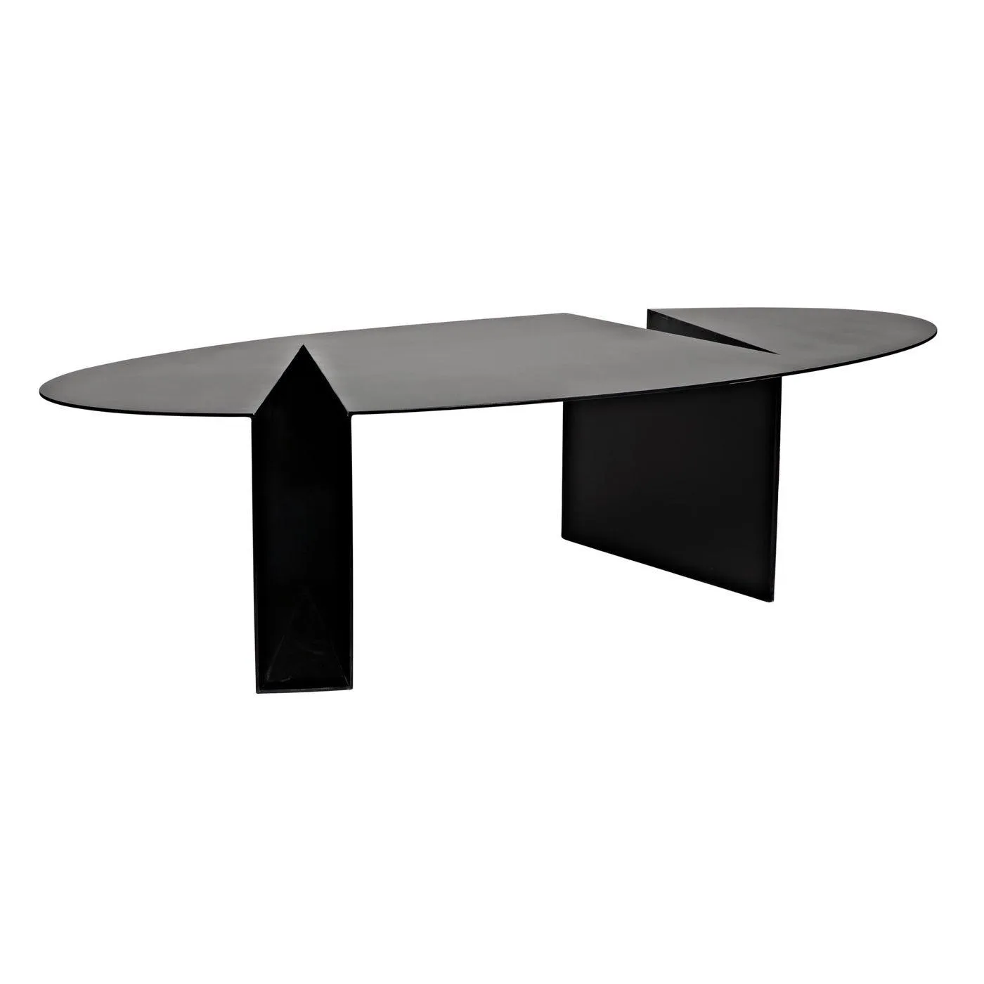 Minerva Coffee Table, Black Steel