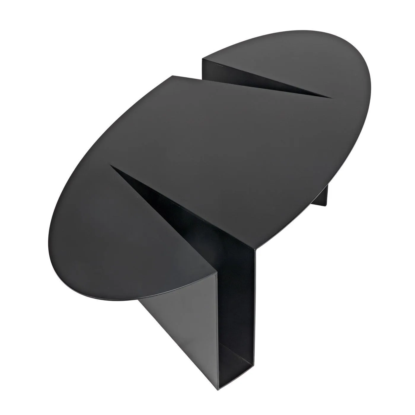 Minerva Coffee Table, Black Steel