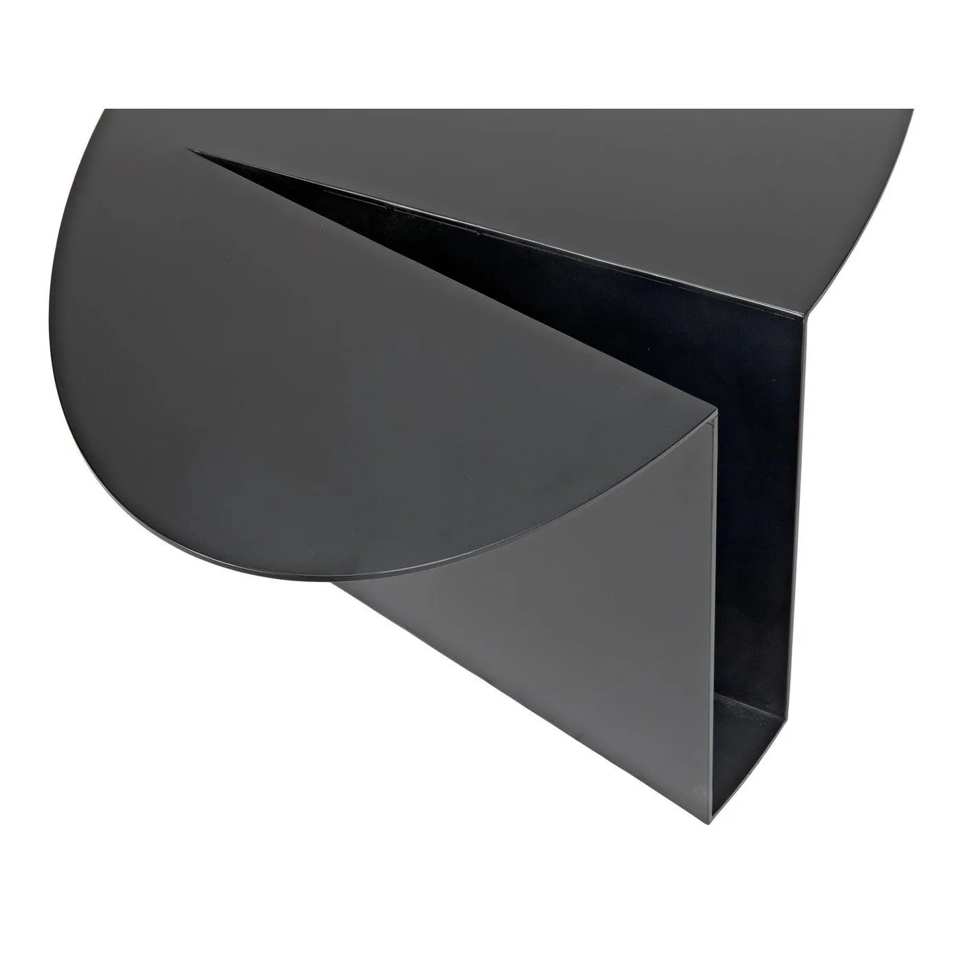 Minerva Coffee Table, Black Steel