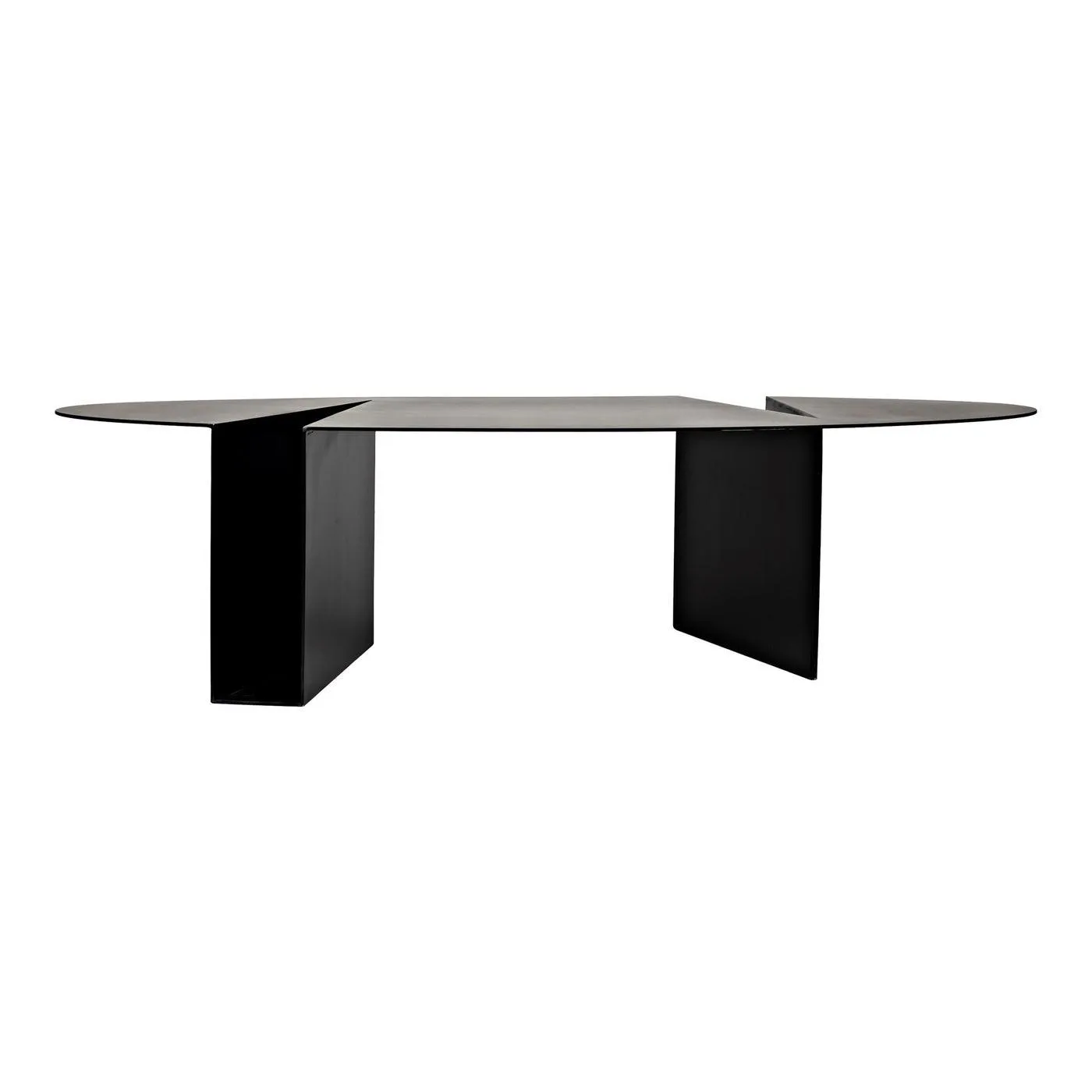 Minerva Coffee Table, Black Steel