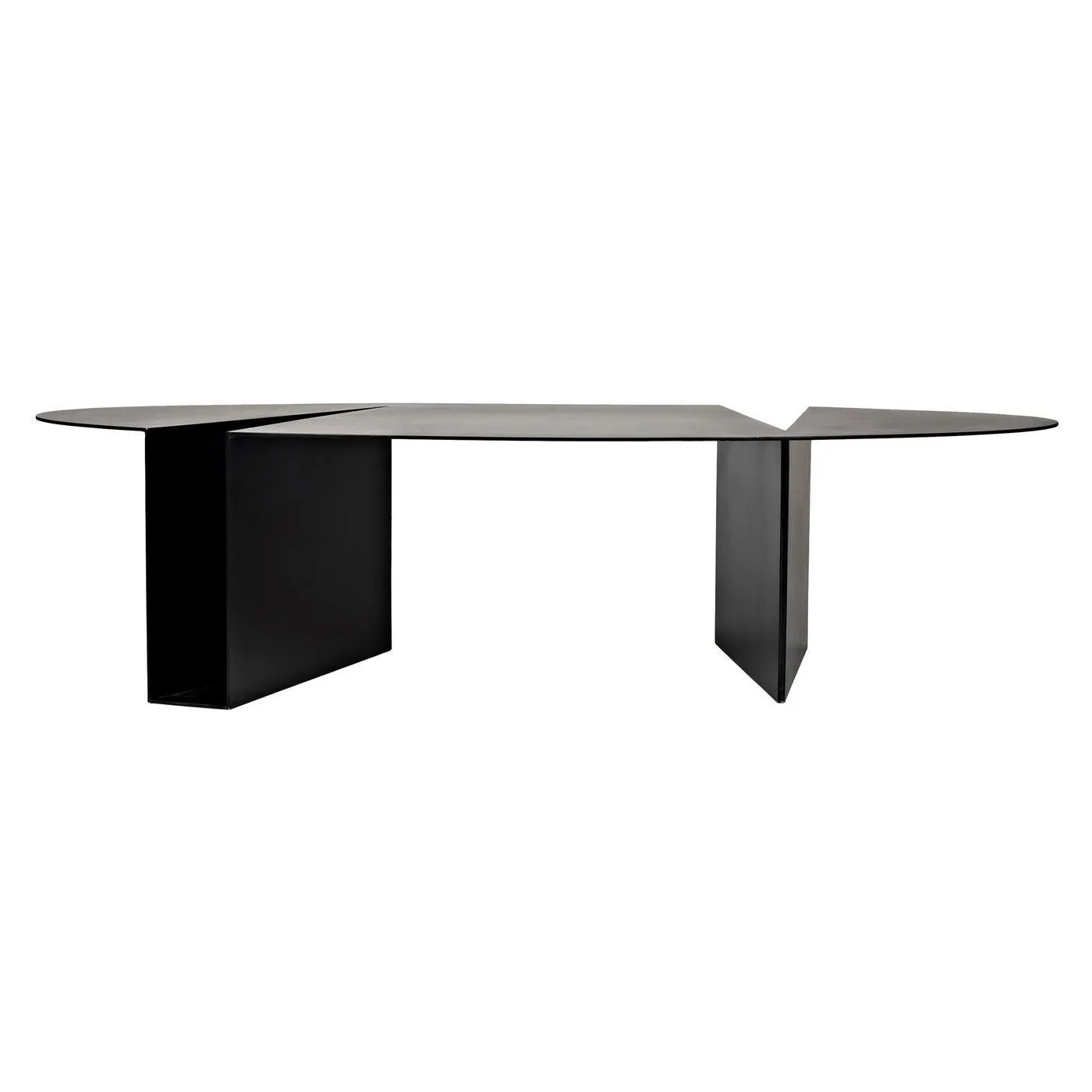 Minerva Coffee Table, Black Steel
