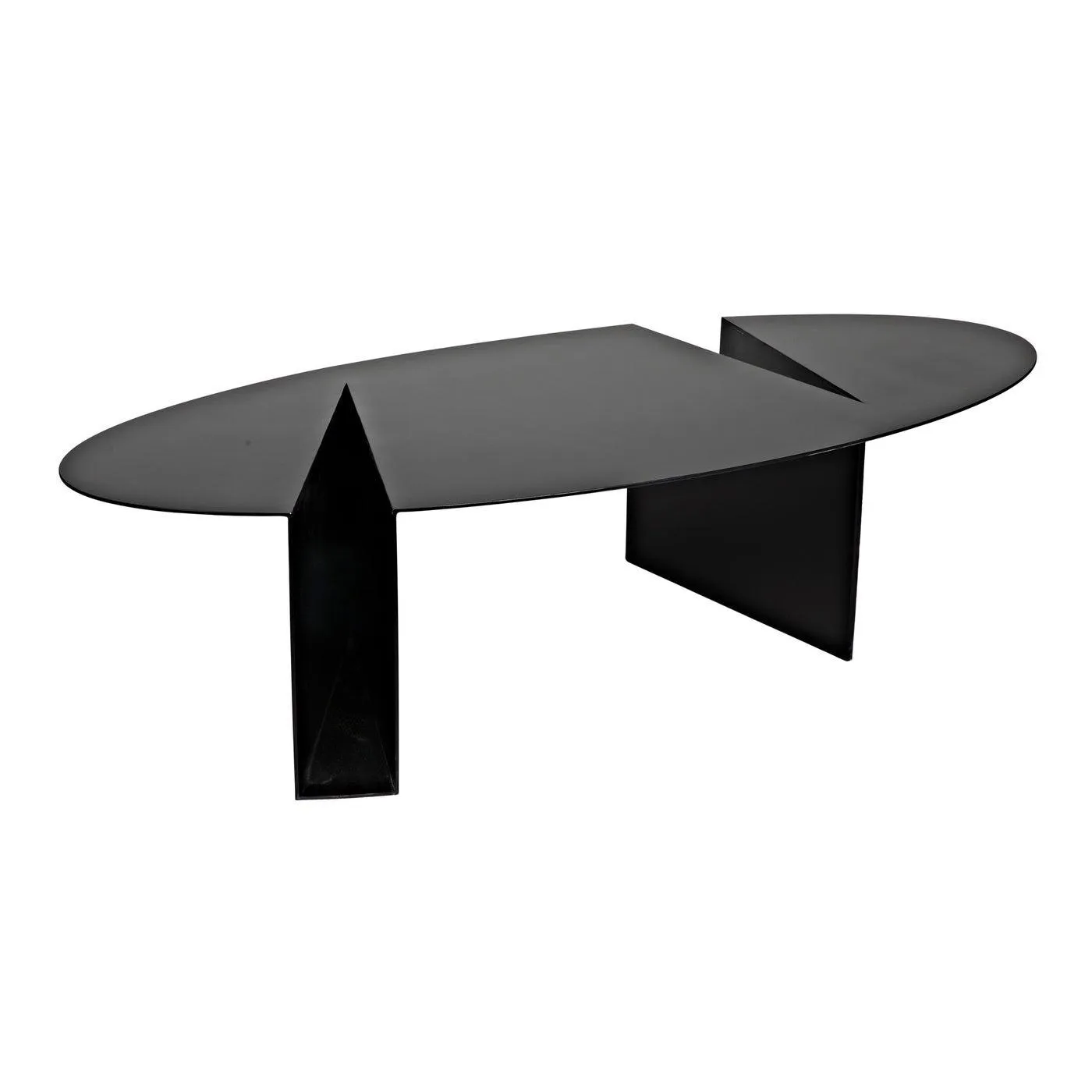 Minerva Coffee Table, Black Steel