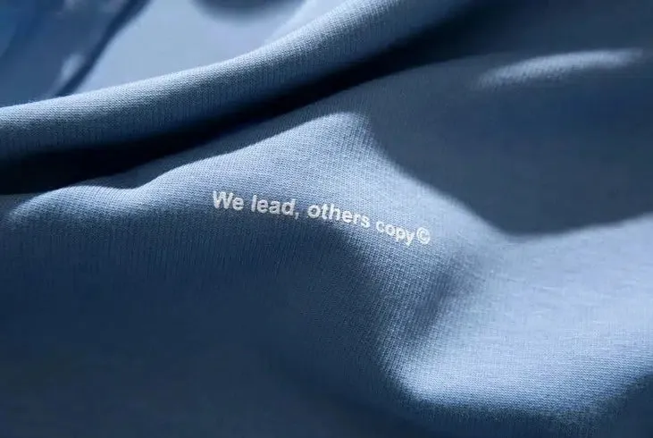 Minimalist Cotton Tee with Motivational Script