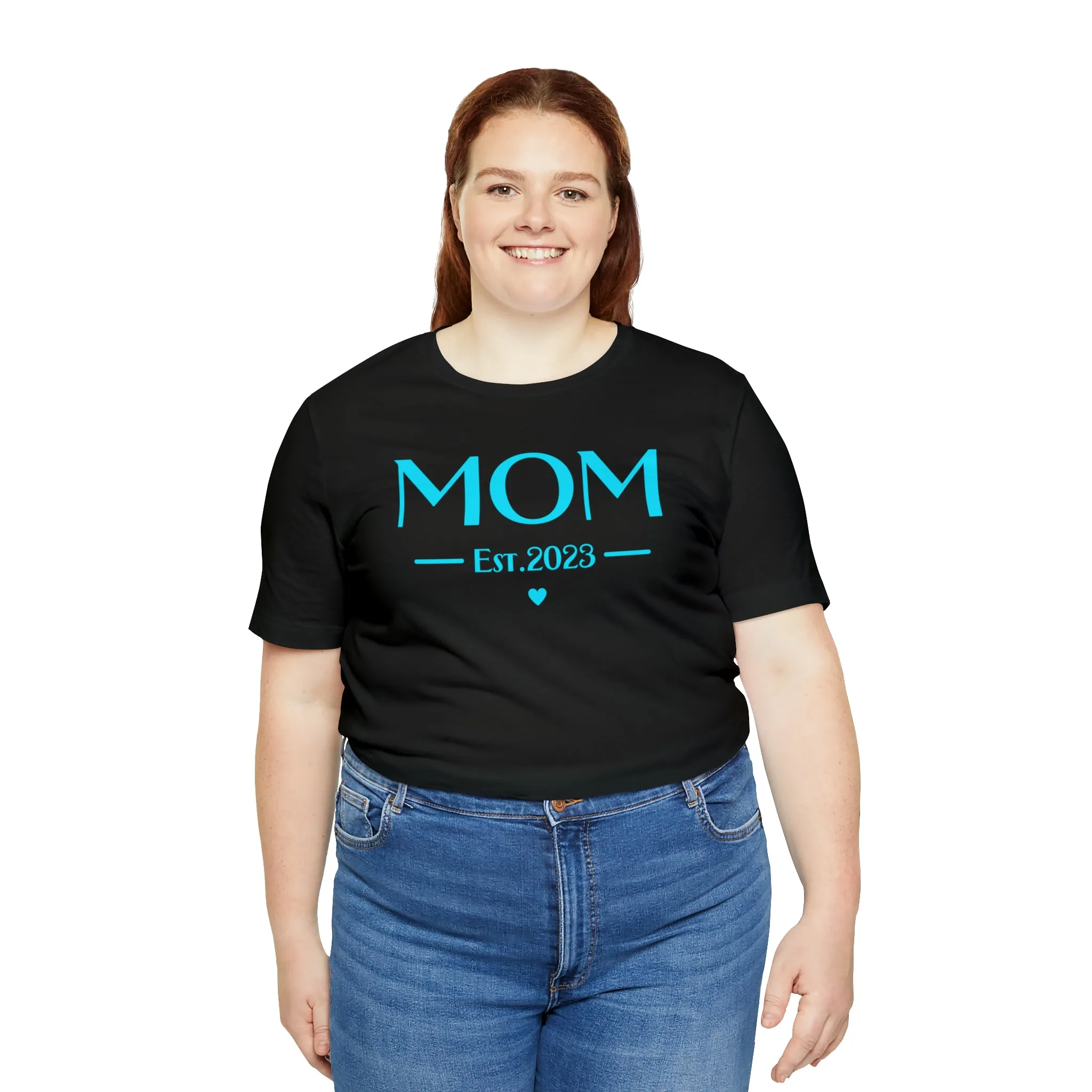 Mom Est. 2023 Baby T-Shirt | Mom to Be Tee |  Bella Canvas 3001 Unisex |  Here Comes the Baby Short Sleeve Tshirt