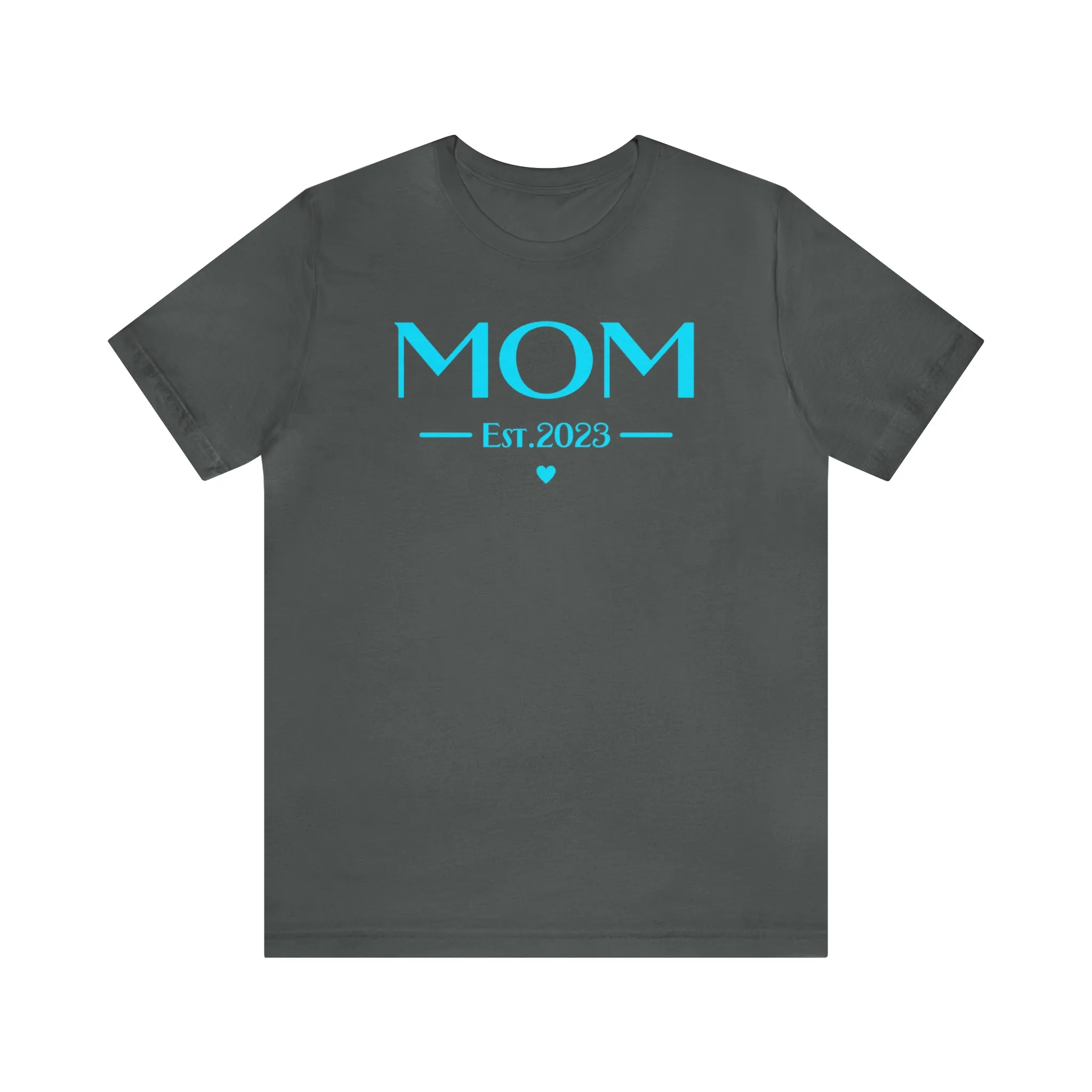Mom Est. 2023 Baby T-Shirt | Mom to Be Tee |  Bella Canvas 3001 Unisex |  Here Comes the Baby Short Sleeve Tshirt