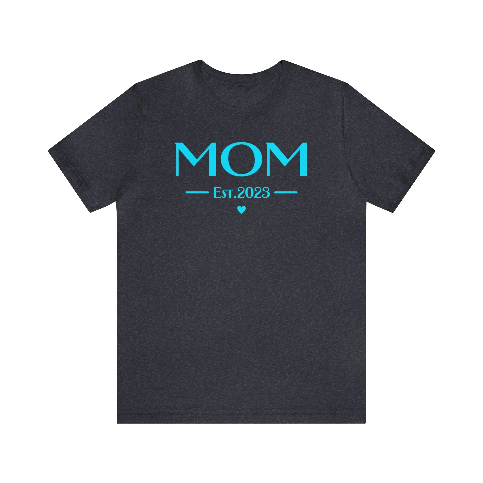 Mom Est. 2023 Baby T-Shirt | Mom to Be Tee |  Bella Canvas 3001 Unisex |  Here Comes the Baby Short Sleeve Tshirt
