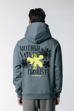 Mother Nature Clean Hoodie | Dark grey