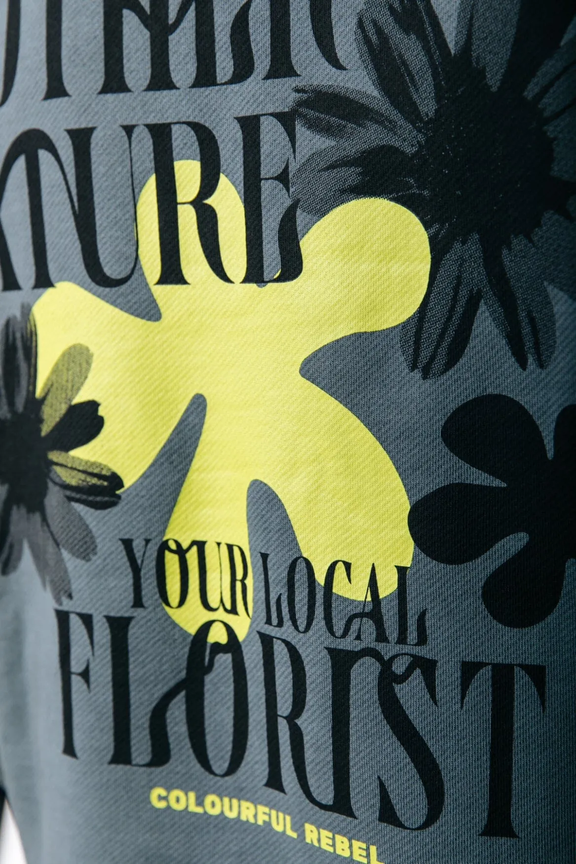 Mother Nature Clean Hoodie | Dark grey