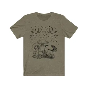 Mushrooms and Moon Phases Tee