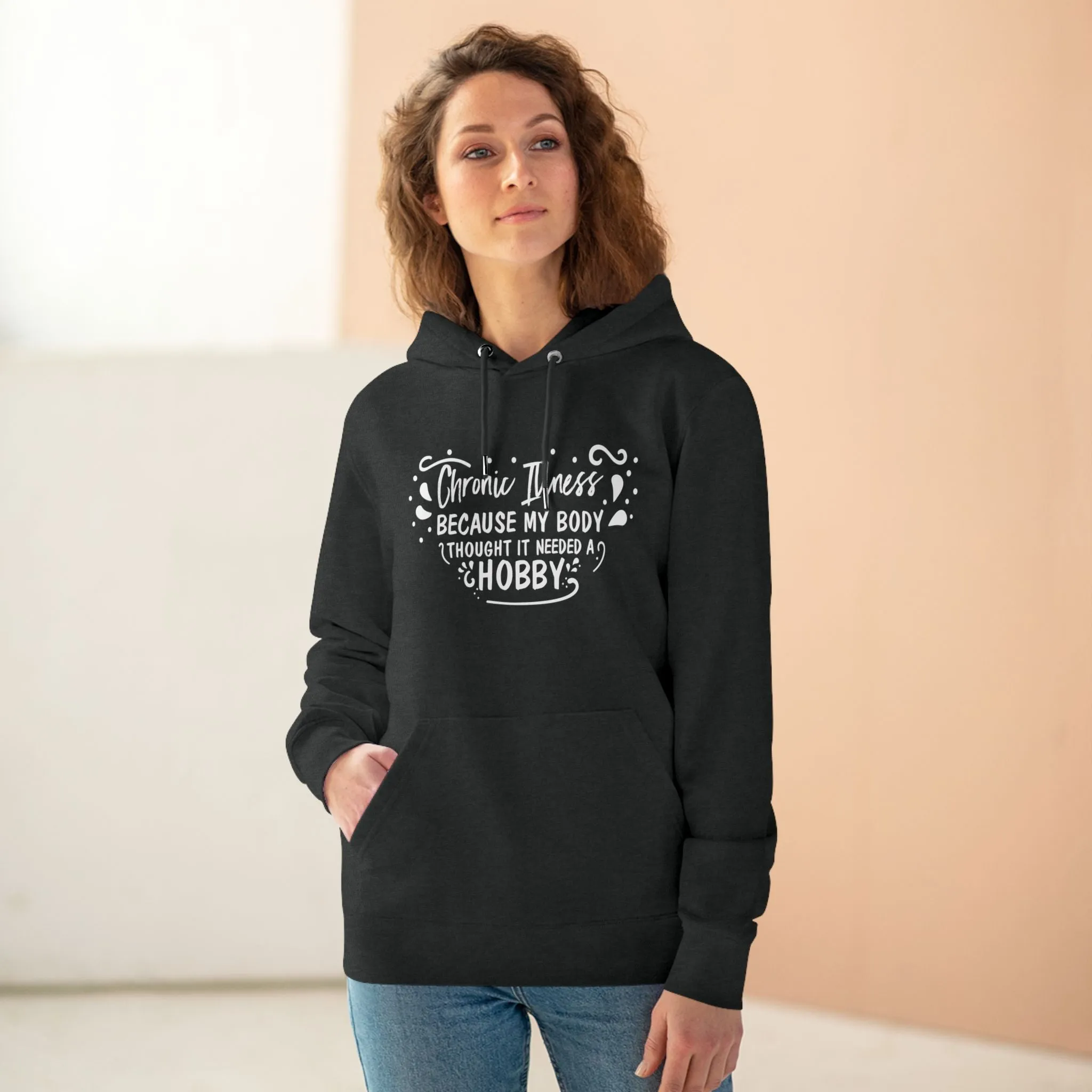 My Body Thought it Needed a Hobby | Unisex Heavy Blend Organic Hoodie Sweatshirt