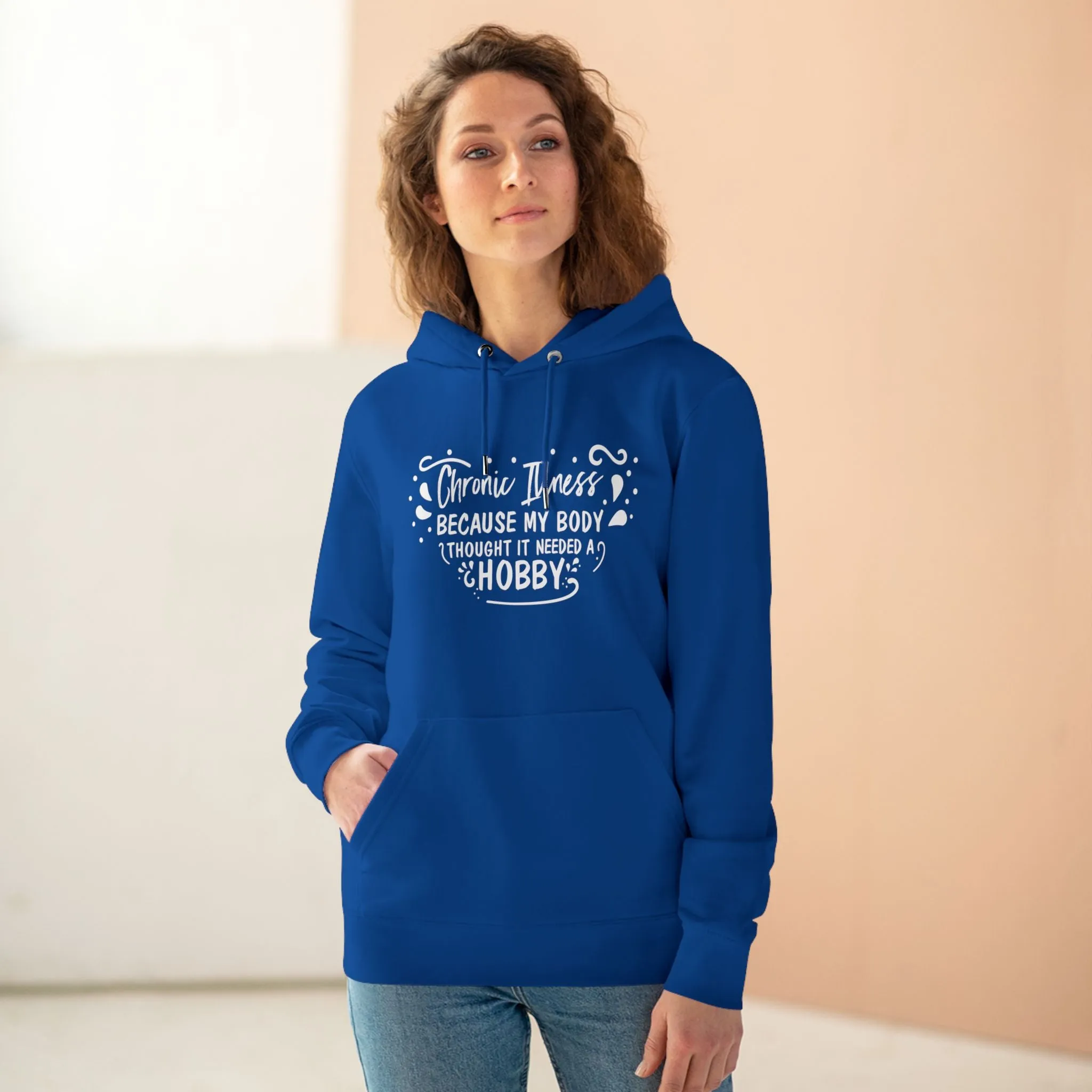 My Body Thought it Needed a Hobby | Unisex Heavy Blend Organic Hoodie Sweatshirt