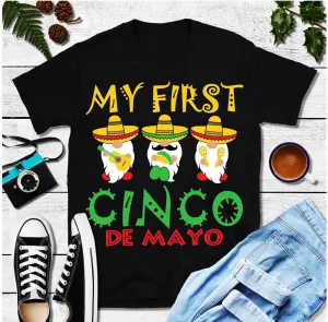 My First Cinco De Mayo T-Shirts, Let&#39;S Fiesta | Cinco De Mayo T-Shirts, Happy Cinco De Mayo