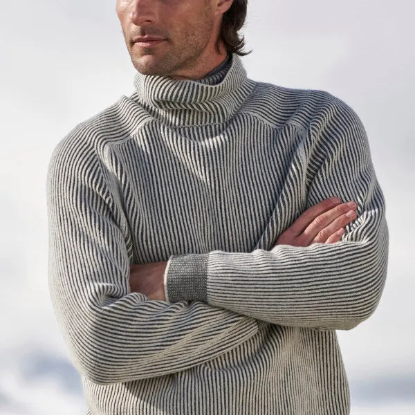 Nathan Winterzauber: Rollkragenpullover für Herren mit Stil