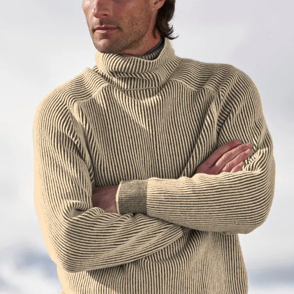 Nathan Winterzauber: Rollkragenpullover für Herren mit Stil