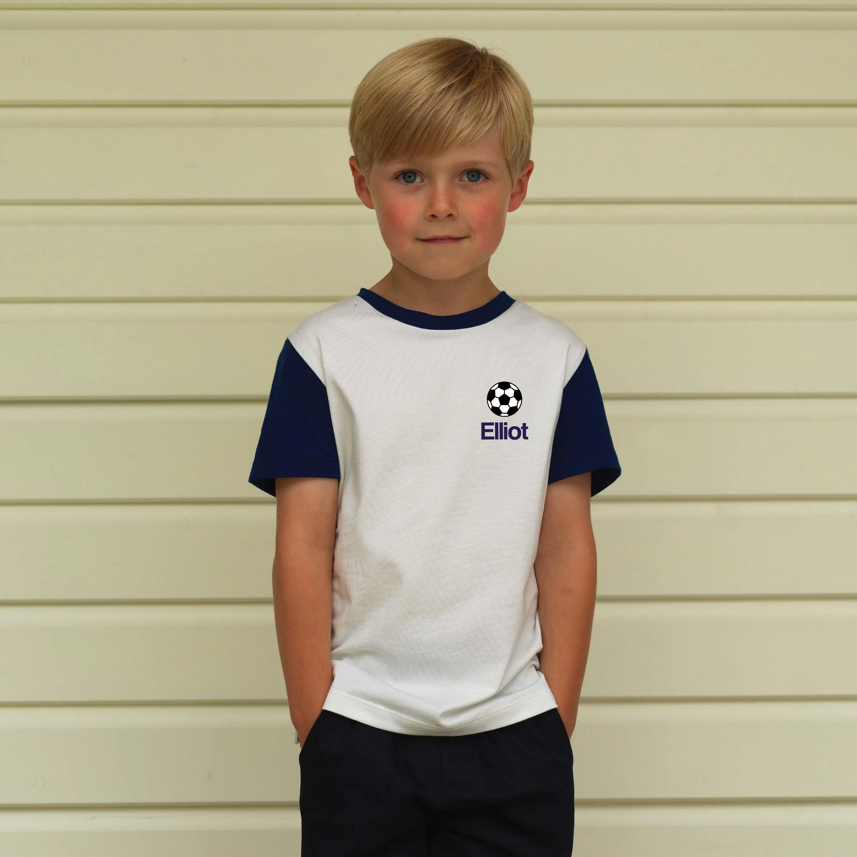 Navy Two Tone T-shirt