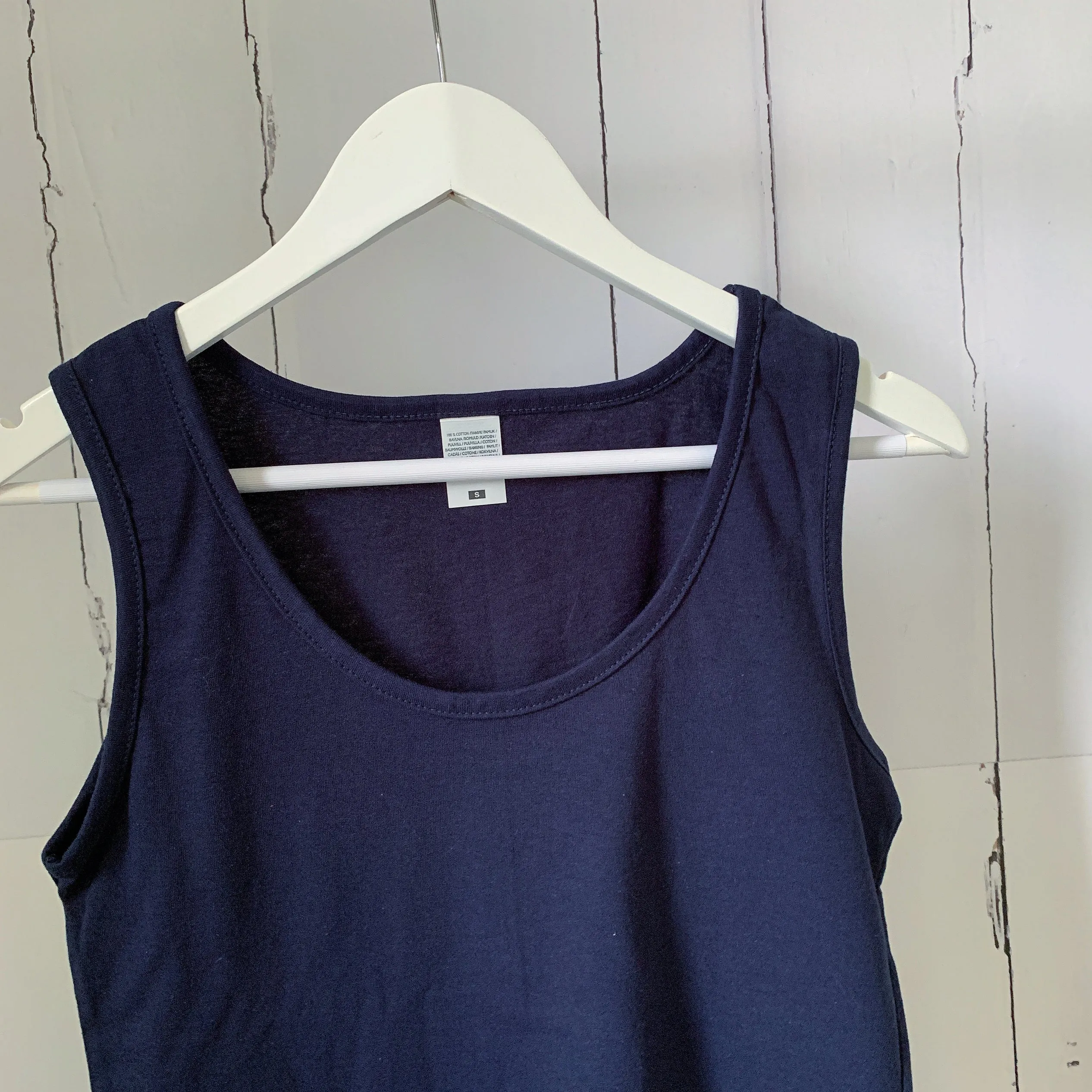 Navy vest  (size 10- 12)