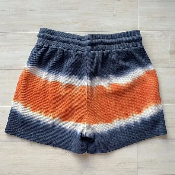 NWT Anthropologie Tie-Dye Waffle Pull-up Shorts
