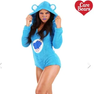 NWT Sexy Grumpy Care Bear Onesie with Shorts