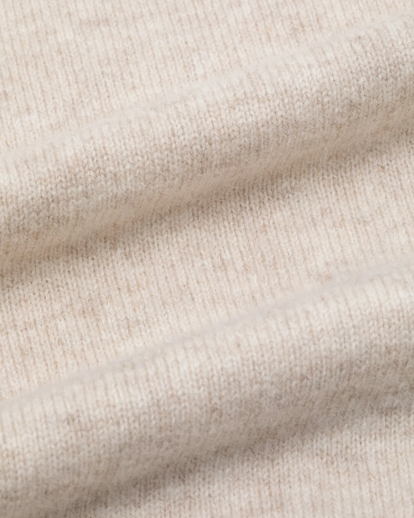 Oatmeal Lambswool Cardigan