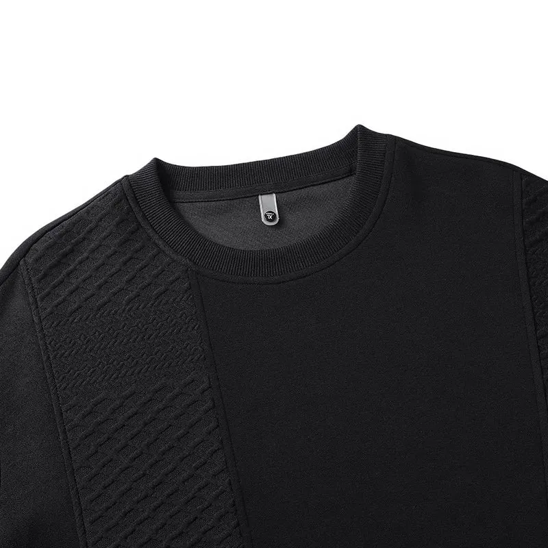 Obsidian Phoenix Luxury Harajuku O-Neck Hoodie - High-Quality Loose-Fit Men’s Pullover Sweatshirt in Sizes Up to 8XL