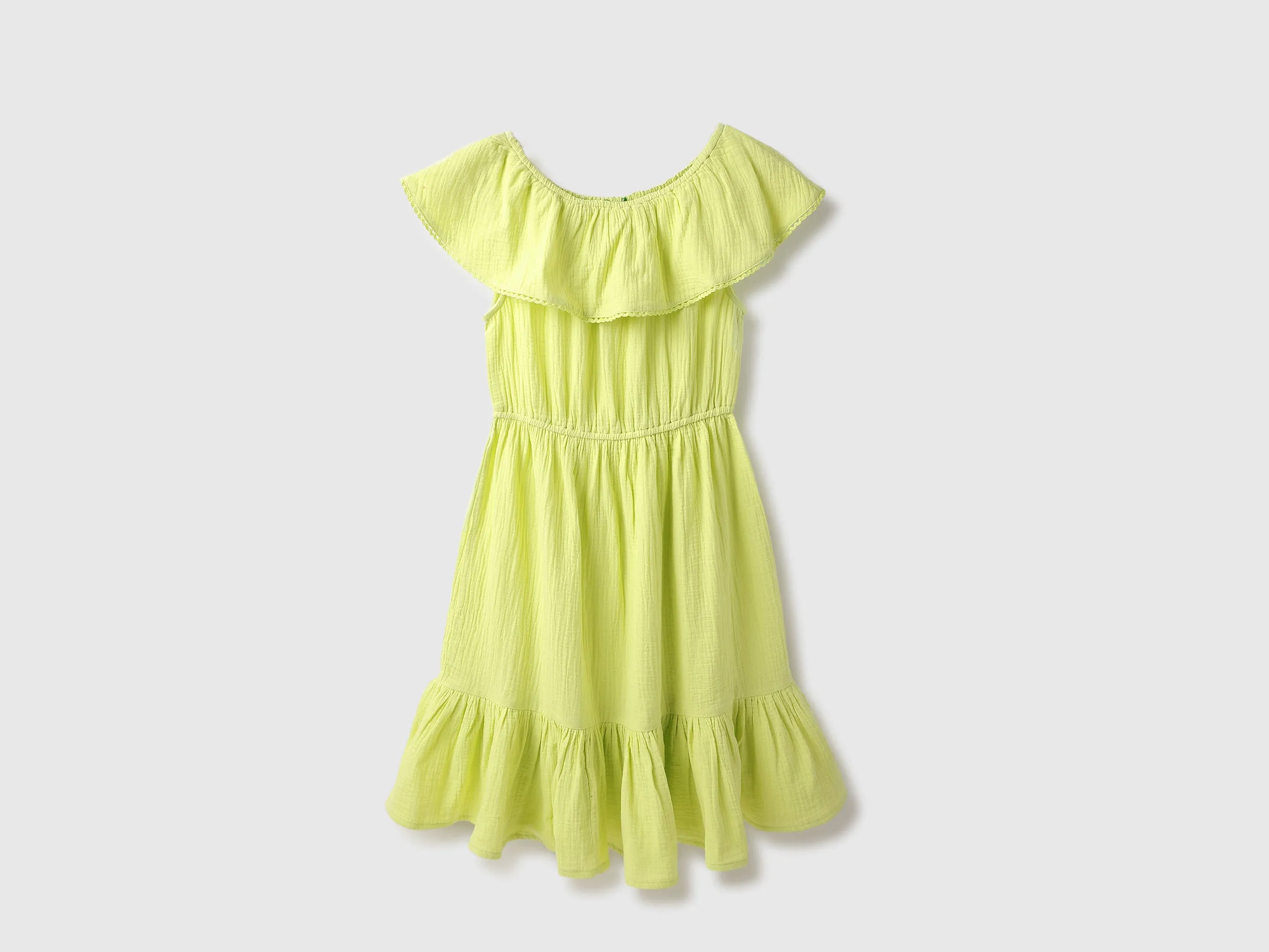 Off Shoulder Textured Dress